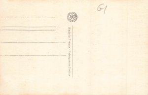 France Paris L'Arc de Triomphe et Place de l'etoile Cars vintage postcard