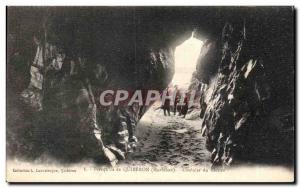 Old Postcard Quiberon Presqu island of Quiberon (Morbihan) Coaloirs of Cloiur