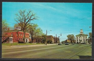 New York, Batavia - Main Street Looking West - [NY-309]