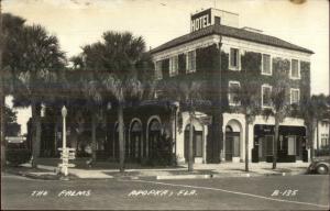 Apopka FL The Palms Used 1950 Real Photo Postcard