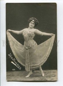 3060518 PASHKOVSKAYA Russian Singer BELLY DANCER vintage PHOTO