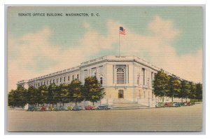 Washington D. C. Senate Office Building Postcard c1945 Postmark