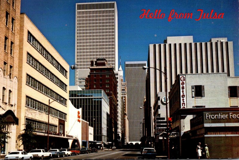 Oklahoma Tulsa Downtown View