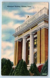 Municipal Building - Abilene TEXAS Postcard