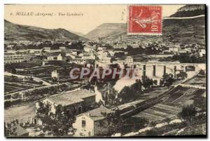 Old Postcard Millau General view