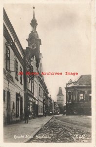 Czech Republic, Vysoke Myto, RPPC, Namesti, Photo