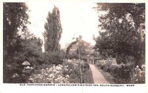 Old Fashioned Garden in South Sudbury, MA Longfellow's Wayside Inn.