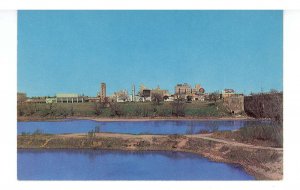 TX - Austin. Skyline & Colorado River ca 1950's