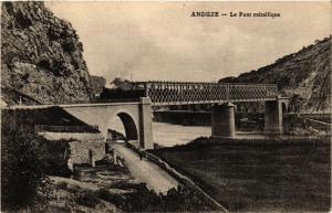 CPA ANDUZE - Le Pont métallique (299713)