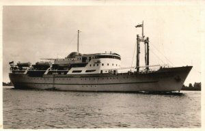 MS Halimun Passenger Ship Vintage RPPC 03.65