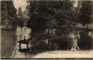 CPA GUINGAMP Les Bords du Trieux au Moulin des Salles (1295793)