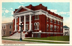 Kansas Salina Baptist Church Curteich