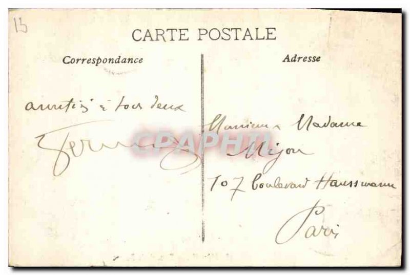 Postcard Old Marseille Place de la Bourse