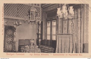 STUTTGART , Germany , 1900 ; Kgl. Schloss Wilhelma - Speisezimmer im Maurisch...