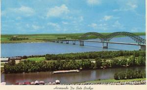 TN - Memphis, Hernando DeSoto Bridge Crossing the Mississippi