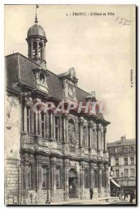 Postcard Old Troyes The City Hotel