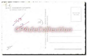 Old Postcard Roquebrune Cap Martin Castle