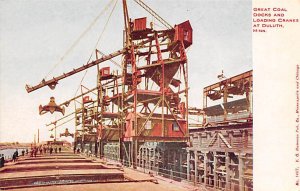 Coal Docks Loading Cranes Coal Docks Loading Cranes - Duluth, Minnesota MN Po...