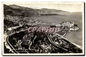 Old Postcard Principality of Monaco Vue Generale