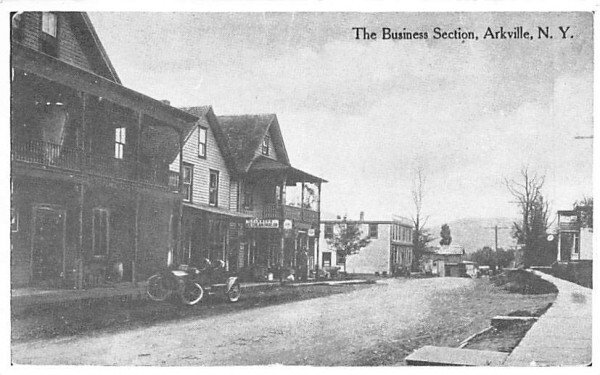 The Business Section in Arkville, New York