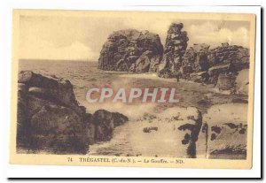 Tregastel Old Postcard The gulf