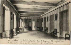 CPA Ajaccio Maison de Napoleon, Salon de Reception CORSICA (1077465)