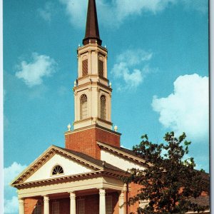 c1970s Dallas TX Skillman Avenue Church of Christ Bell Tower Roman Greek PC A234