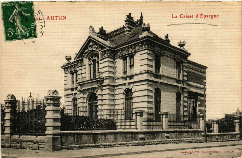 CPA AUTUN - La Caisse d'Epargne (437245)