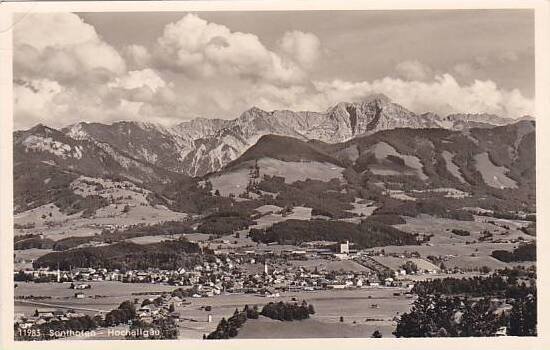 Germany Sonthofen Hochallgau Real Photo