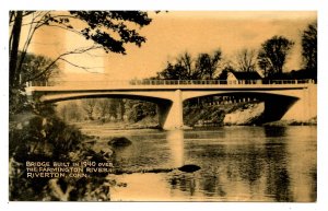 CT - Riverton. Bridge Over Farmington River