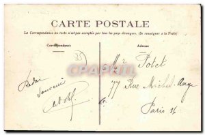 Old Postcard Redon Panoramic View from the Tower Train Station