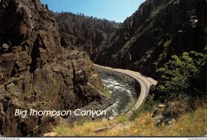 Colorado Big Thompson Canyon The Narrows