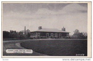 Sunset Park Shelter House, Knightstown, Indiana, PU-1944