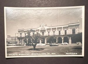 Mint Mexico Postcard RPPC Municipal Palace Guadalajara