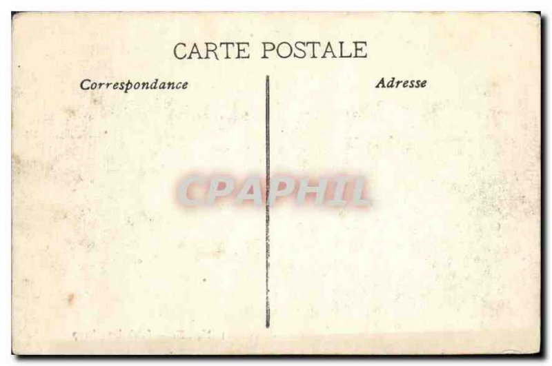 Postcard Old Marseille Palais Longchamp