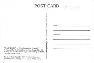 uk39929 warnford  cricket sport uk hampshire hogs