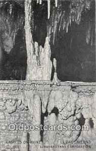 Castles on Rhine Luray Caverns, VA, USA Cave, Unused 