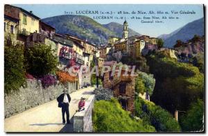 Postcard Old Luceram Vue Generale