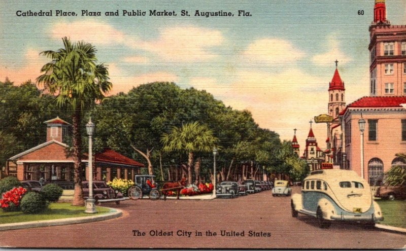 Florida St Augustine Cathedral Place Plaza and Public Market