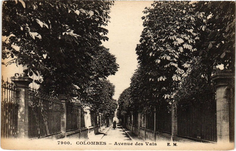 CPA Colombes Avenue des Vats (1315354)