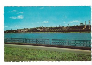 Industrial Section, Magog River, Sherbrooke, Quebec 1971 Postcard Slogan Cancel