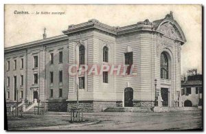 Old Postcard Castres Municipal Theater