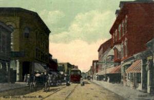 Main St. Rockland ME Unused