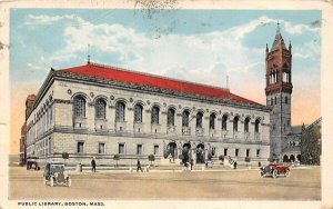 Public Library in Boston, Massachusetts