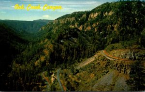 Arizona Oak Creek Canyon Seen From The Rim