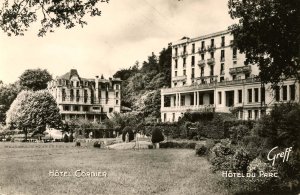 France -  Bagnoles-de-L'Orne.  Hotel Cordier, Hotel du Parc   RPPC