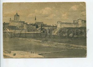 437319 ESTONIA NARVA Castles from the Middle Ages Vintage postcard