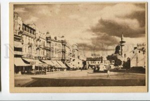 402381 ROMANIA CONSTANTA Market place mosque Vintage postcard