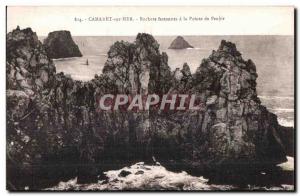 Camaret sur Mer - festooned Rochers Pointe de Penhir - Old Postcard