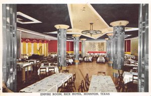 Empire Room Rice Hotel - Houston, Texas TX